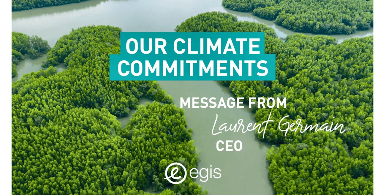 Climate commitments Egis - Screenshot