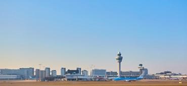 Planes at Schiphol Airport