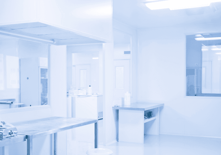 Laboratory, white room