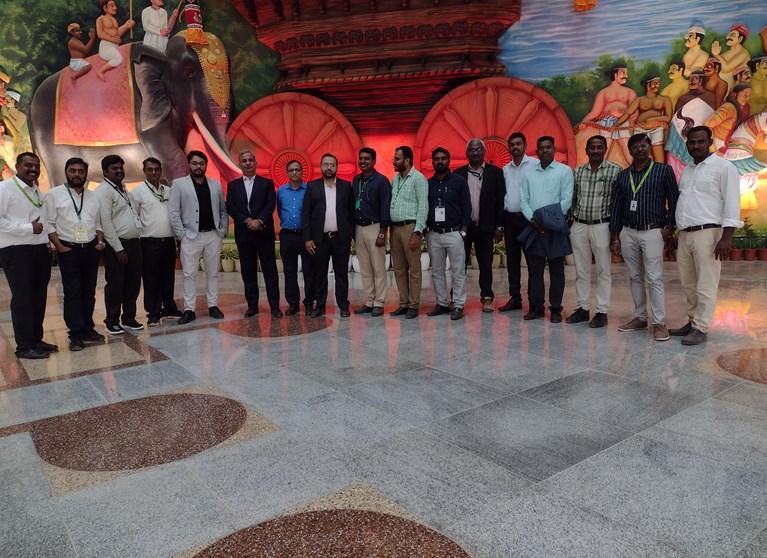 Egis India Staff At The Inauguration Of Trichy Airport