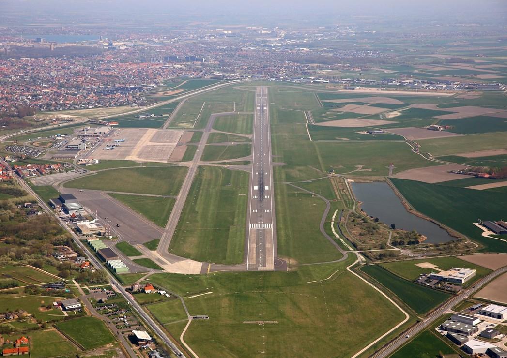 Bruges Airport Aerial © Lodewijk Delaere